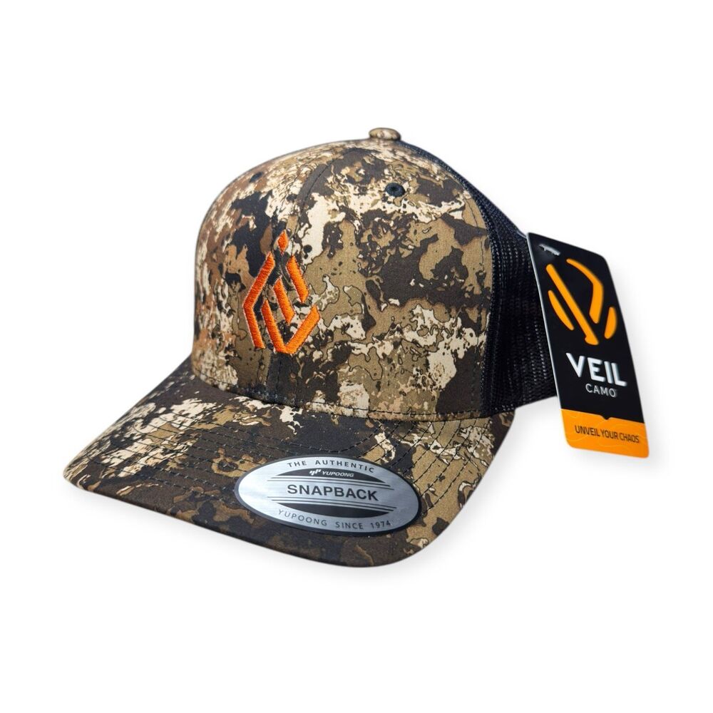 Veil Camo Trucker Hat‎ Snapback Adjustable Mesh Back Hat BNWT